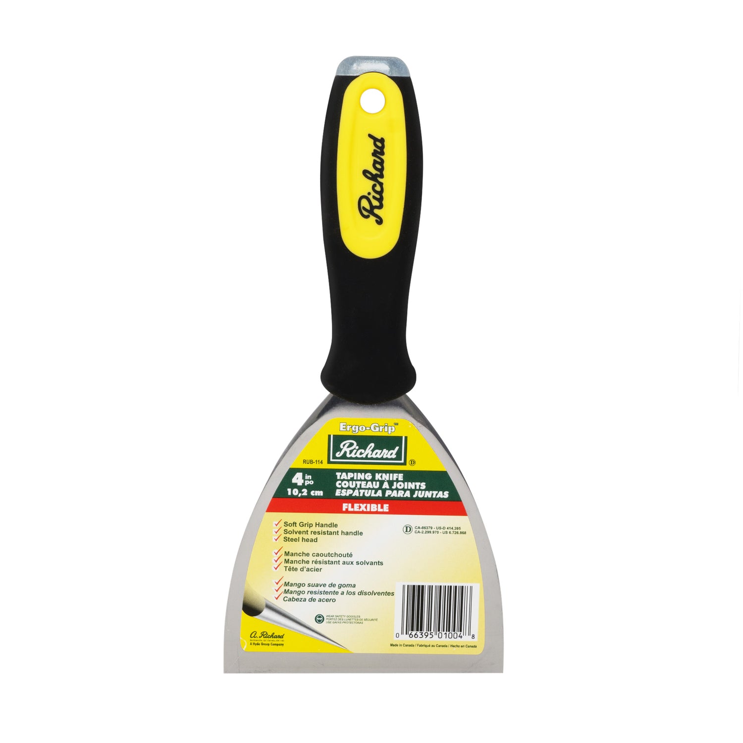 Juego de cuchillos para juntas de acero al carbono Ergo-Grip de 5 piezas Richard