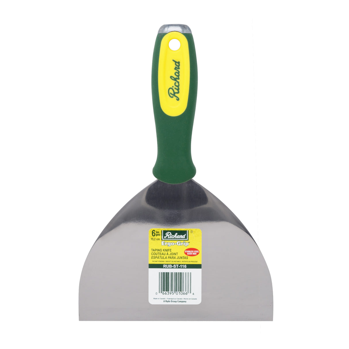 Juego de cuchillos para juntas de acero inoxidable Richard Ergo-Grip de 3 piezas