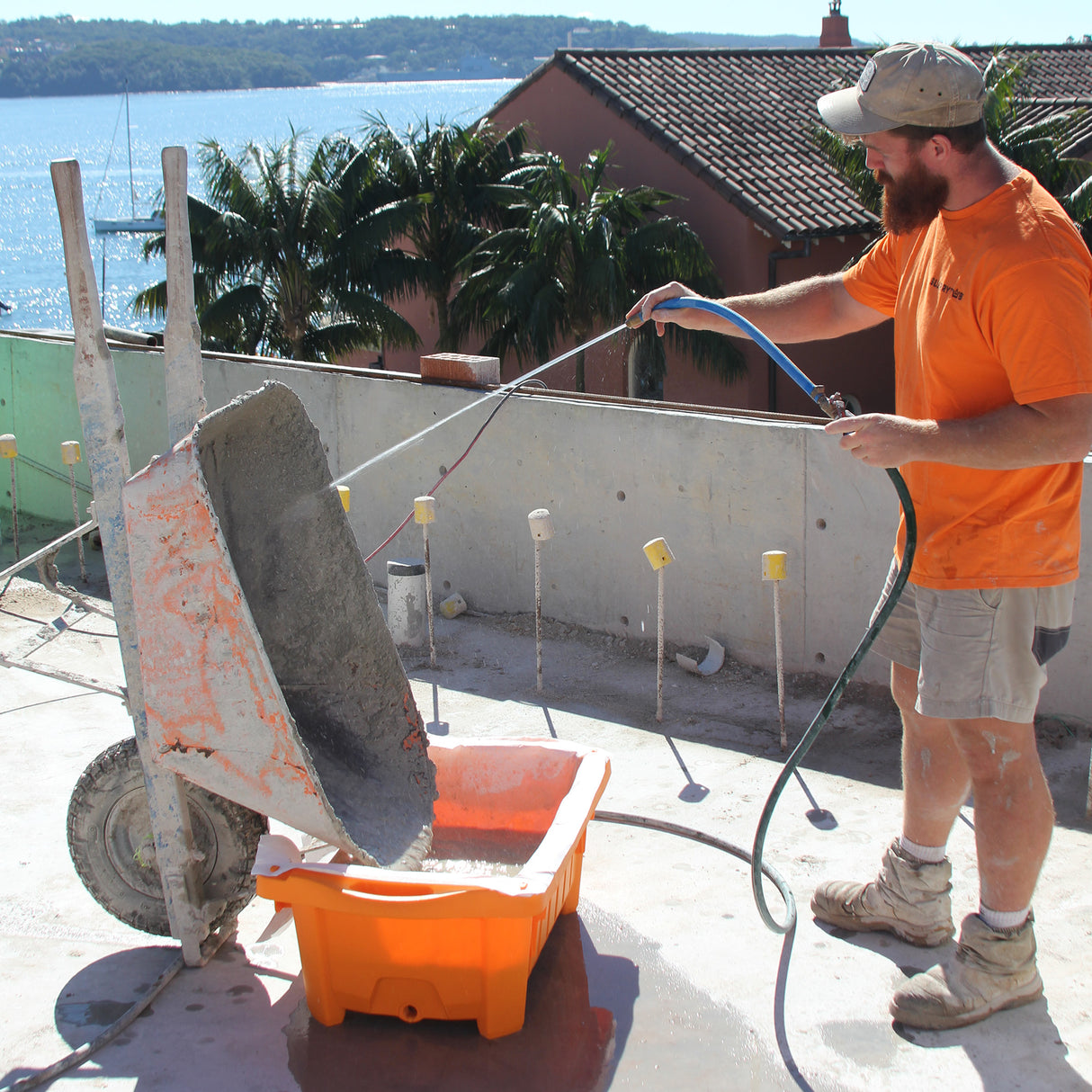 SlurryTub Washout & Waste Filtration Tub