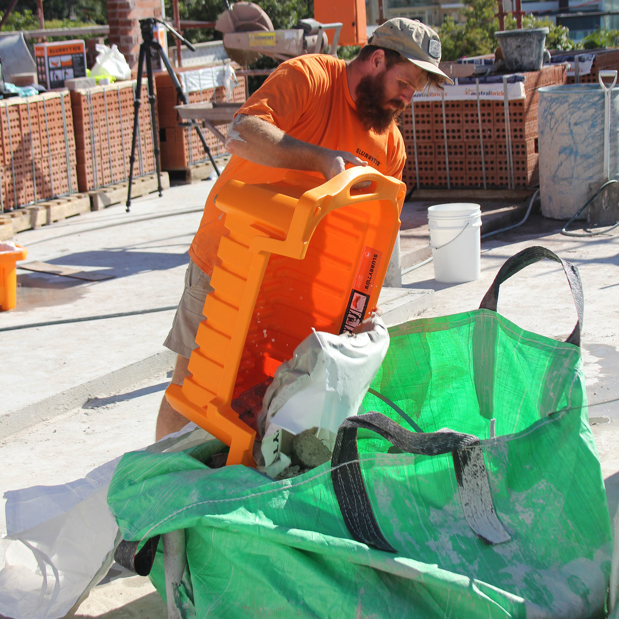 SlurryTub Washout & Waste Filtration Tub
