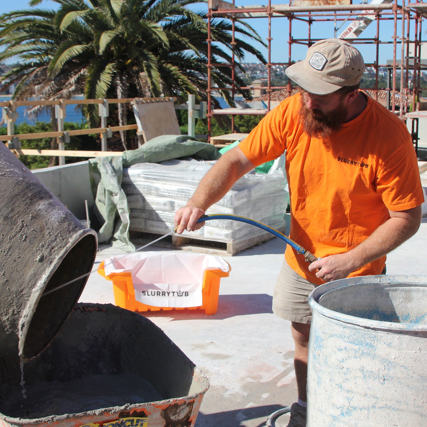 SlurryTub Washout & Waste Filtration Tub