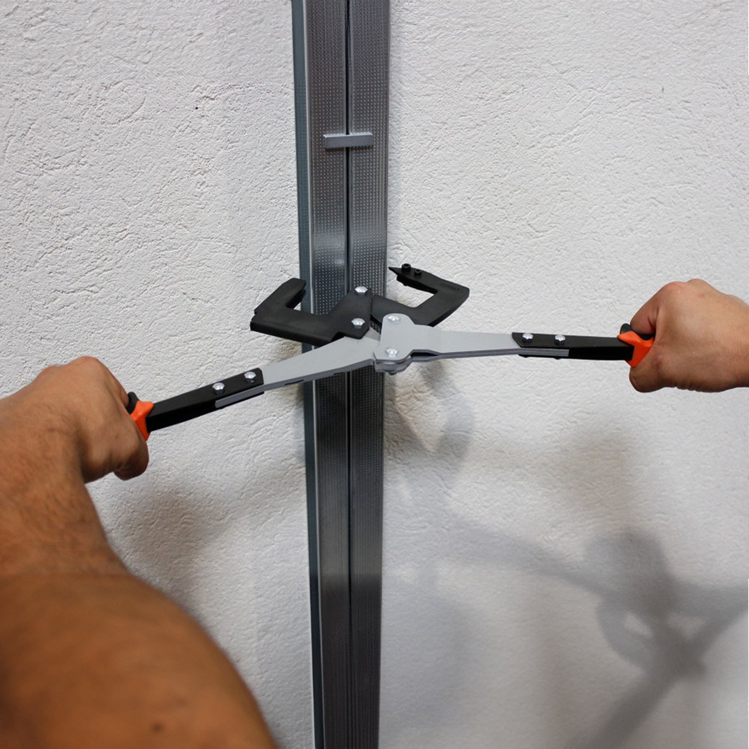 Alicates de ajuste de secciones Edma Twin Profil para montantes espalda con espalda