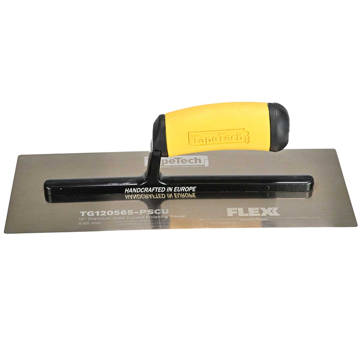 Llana de acabado curva FLEXX de acero inoxidable dorado de primera calidad de TapeTech