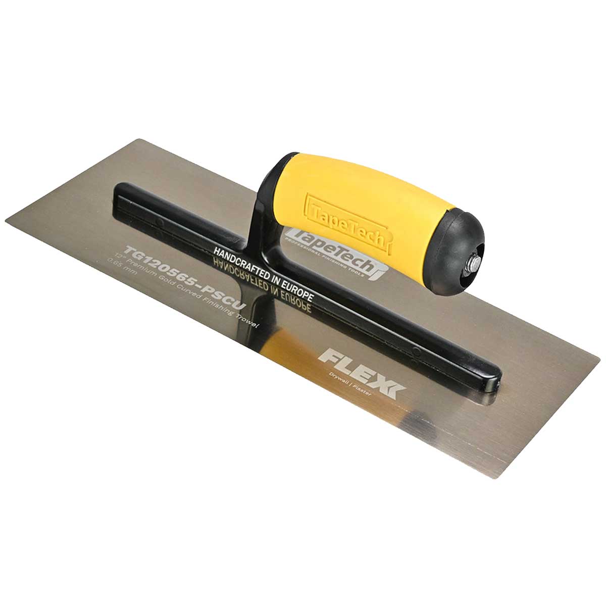 Llana de acabado curva FLEXX de acero inoxidable dorado de primera calidad de TapeTech