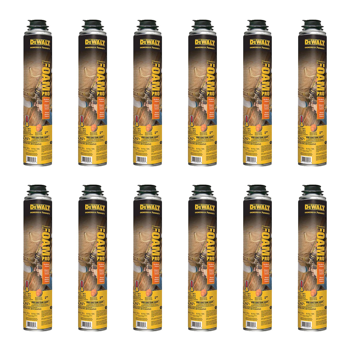 Bloque contra incendios DeWalt TriggerFoam Pro, 29 oz