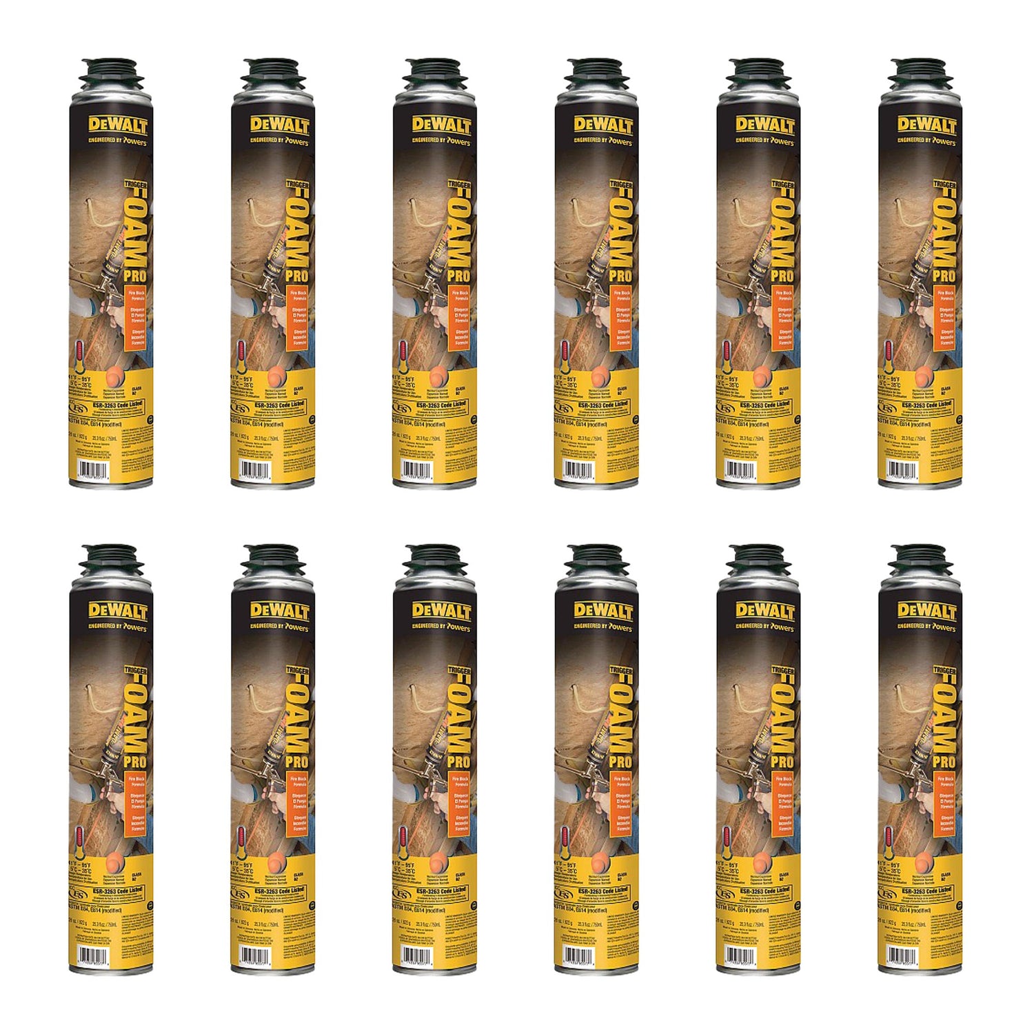 Bloque contra incendios DeWalt TriggerFoam Pro, 29 oz