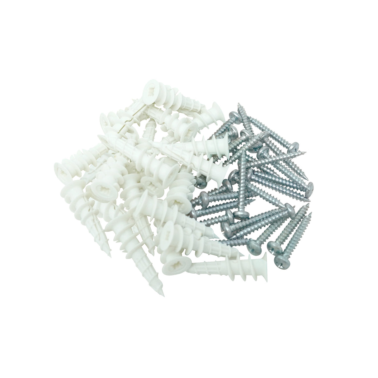 Anclajes para paneles de yeso UCAN Nylon Twister™ II - Paquete de 25