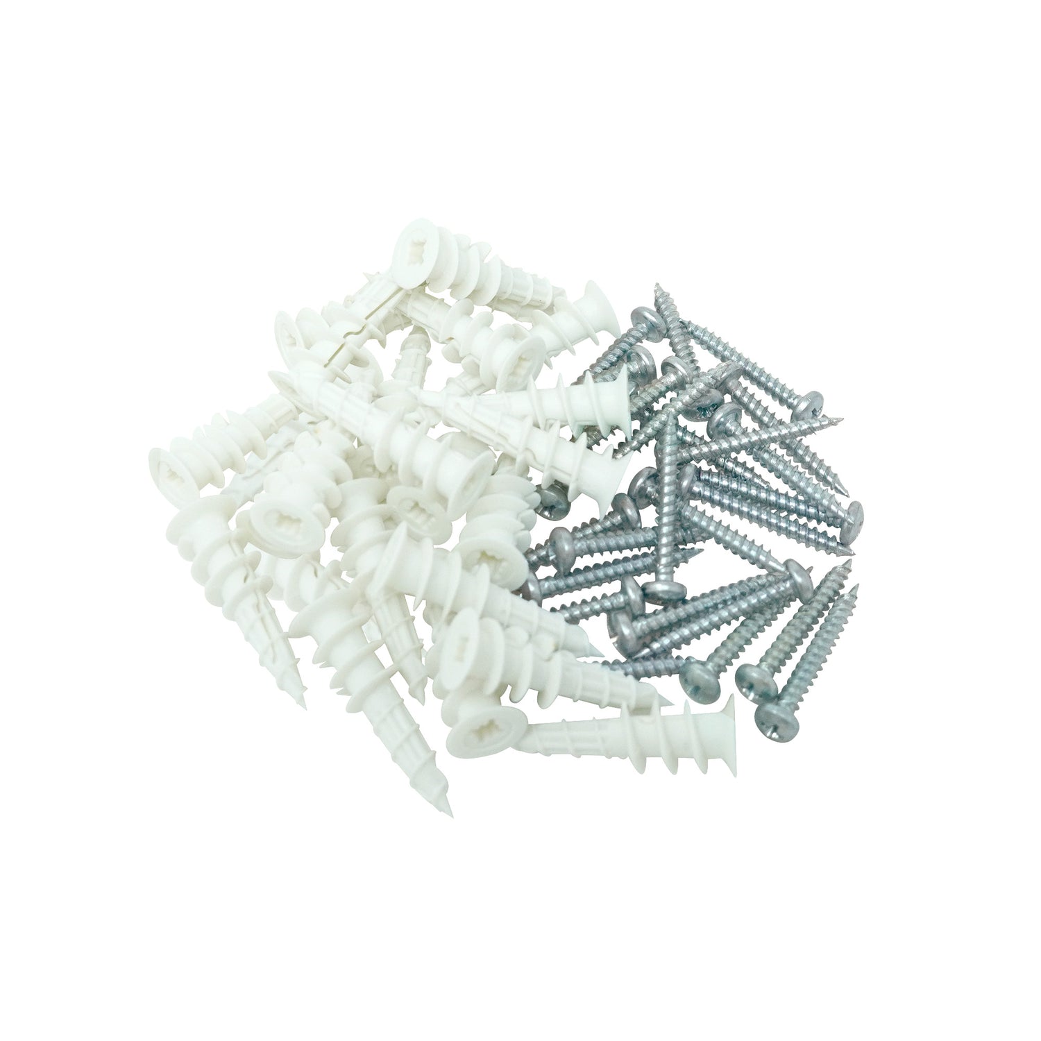 Anclajes para paneles de yeso UCAN Nylon Twister™ II - Paquete de 25