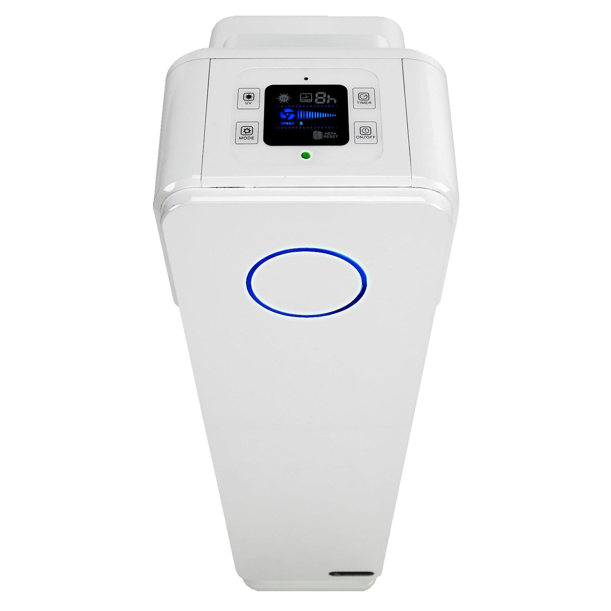 GermGuardian AC5350 Elite 4-in-1 Air Purifier with HEPA Filter UV-C Sanitizer and Odor Reduction, 28-Inch Digital Tower (white)