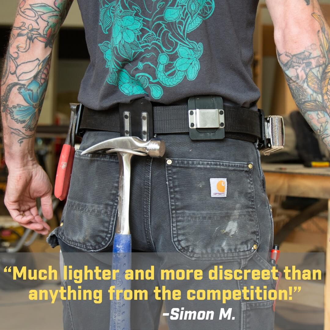 Funda HammerMaster Pro - Bucle para martillo con clip