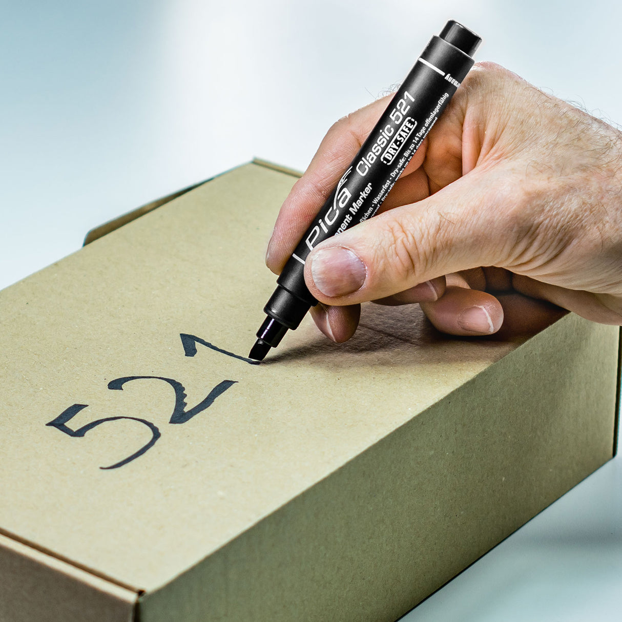 Juego de marcadores permanentes Pica Classic 520