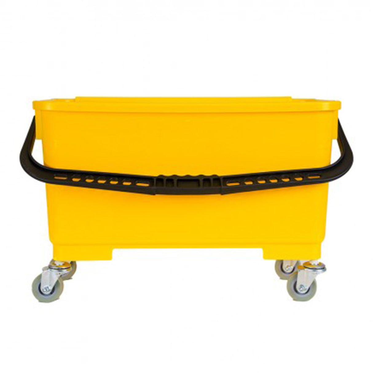 Cubo de plástico amarillo para limpieza de ventanas Johnny Vac - 21 L