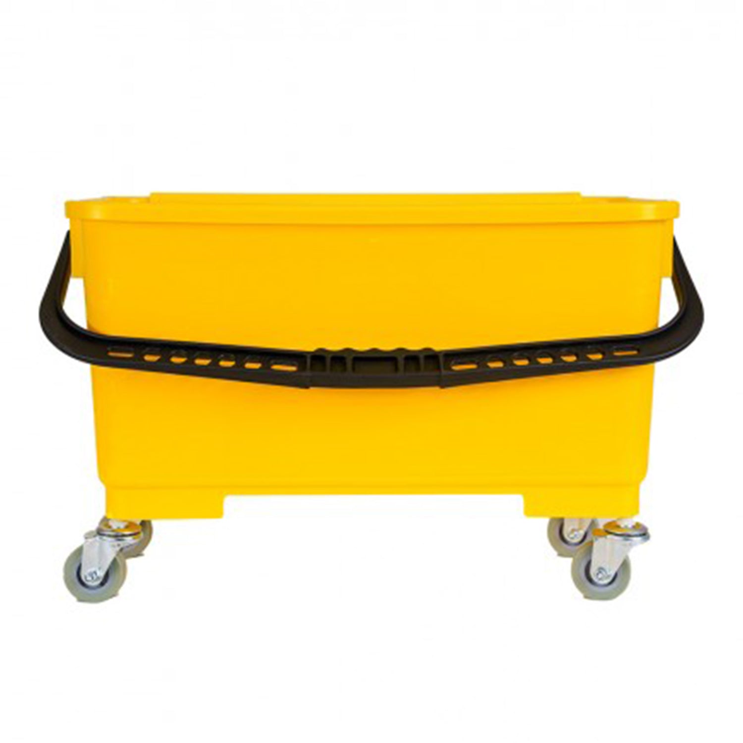 Cubo de plástico amarillo para limpieza de ventanas Johnny Vac - 21 L