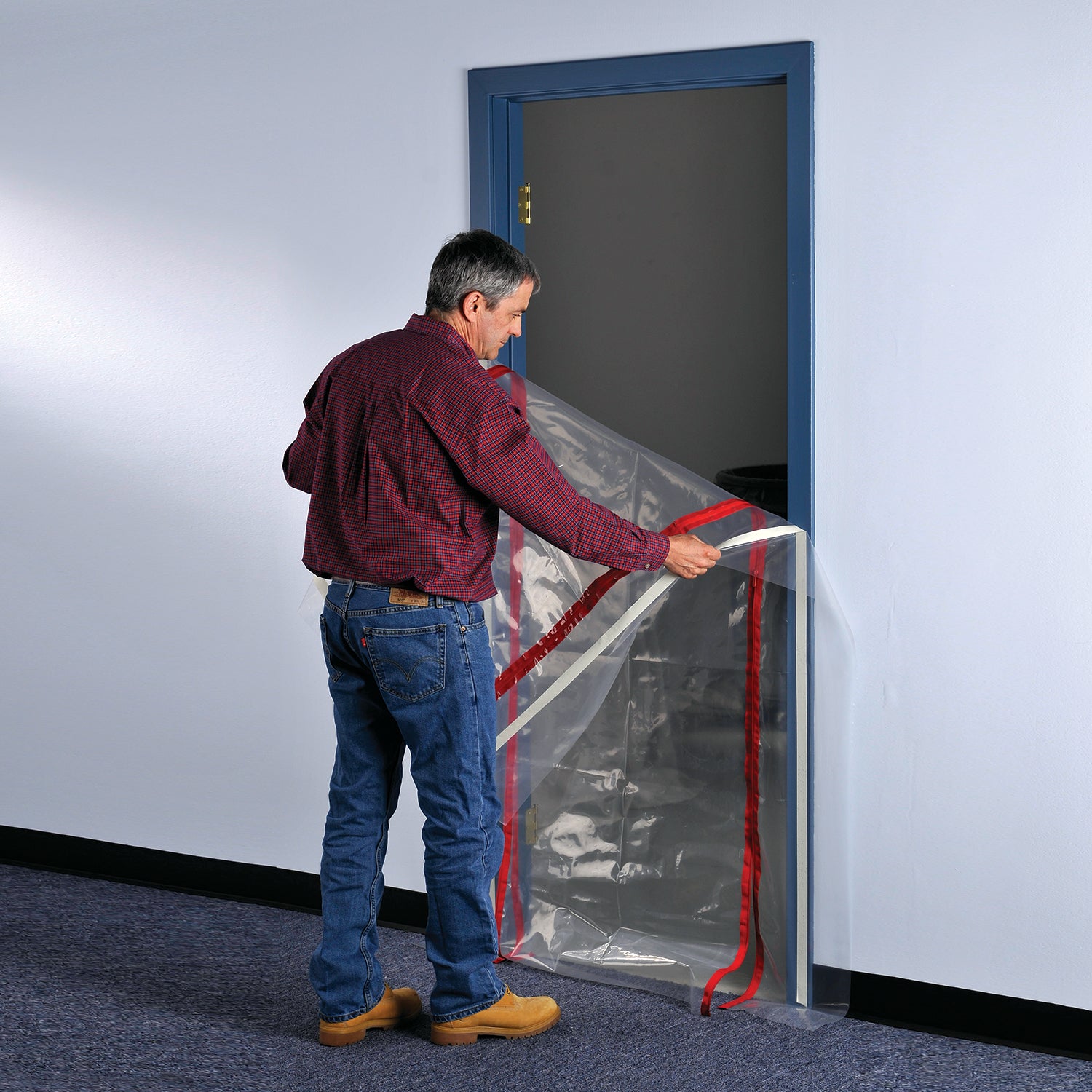 Kit de puerta estándar ZipWall® ZDS ZipDoor®