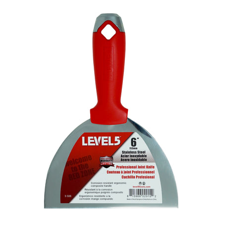 Cuchillo para juntas de acero inoxidable Level5 con mango compuesto