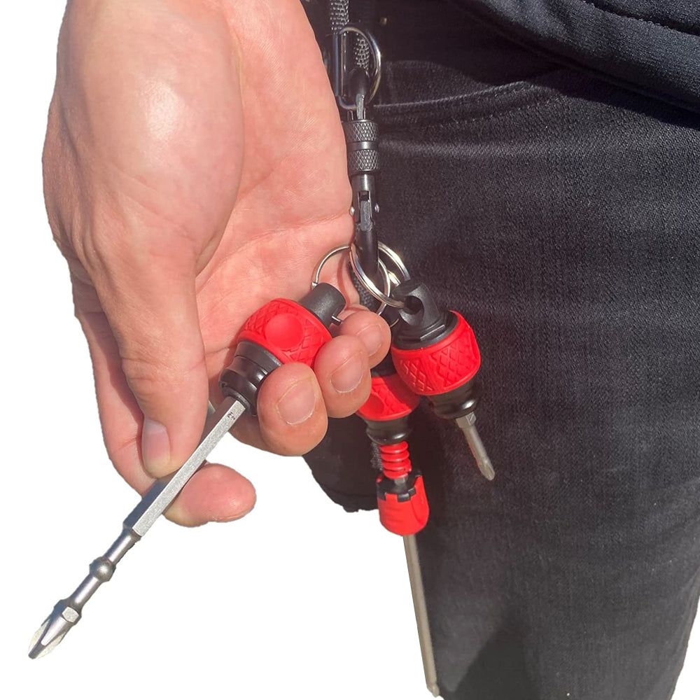 Soporte para puntas de transporte con empuñadura de bola para recipientes