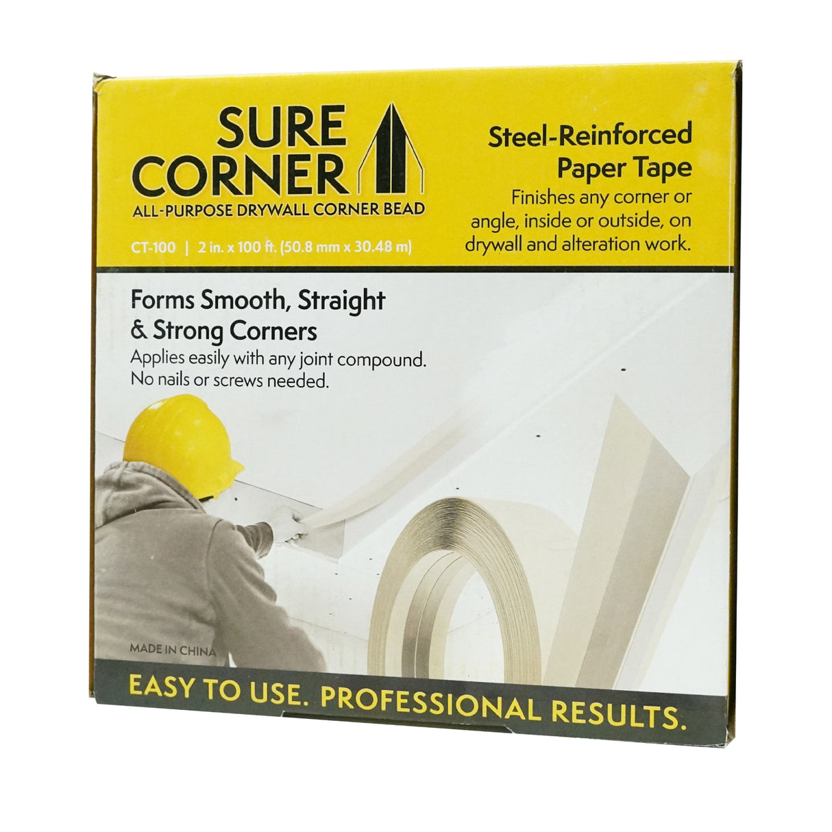 Reborde para esquinas Sure Corner - 2" x 100'