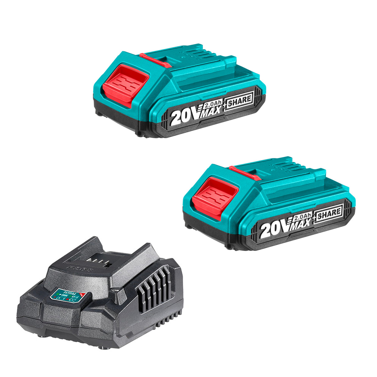 Juego combinado de destornilladores sin escobillas inalámbricos de iones de litio Total