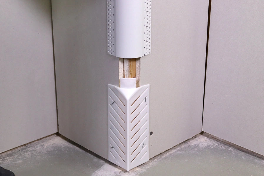 Adaptador Trim-Tex de punta redondeada de 1½"