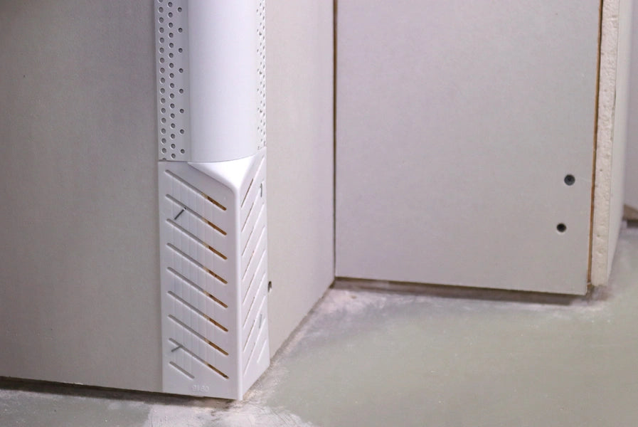 Adaptador Trim-Tex de punta redondeada de 1½"