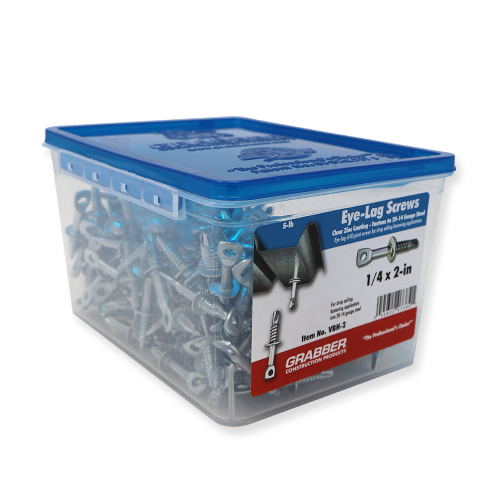 Tirafondos Grabber Eye para metal de calibre grueso - Punta de broca