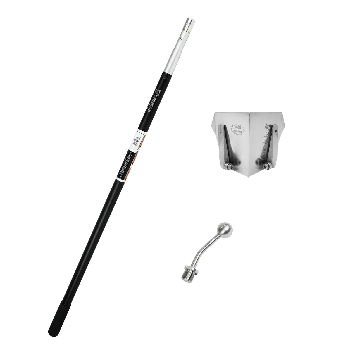 Columbia Standard Flusher and Twist-Lock Handle Set