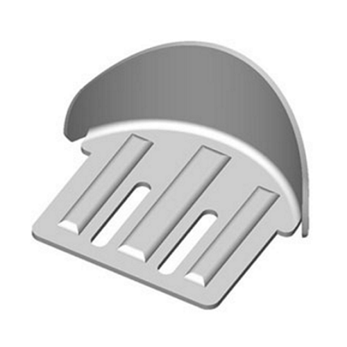 Piezas de zancos ajustables para paneles de yeso originales Dura-Stilts Dura-III - Kit de tornillos y soporte de talón