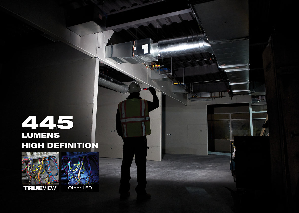 Milwaukee 2112-21 Luz de inundación de bolsillo recargable por USB Rover