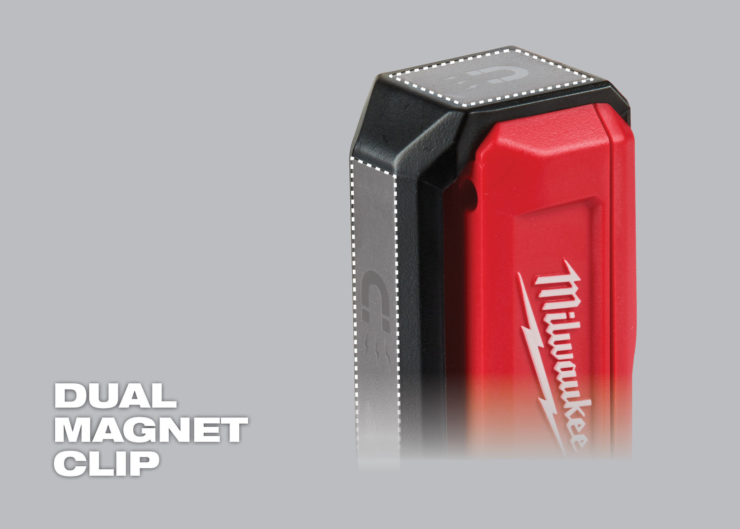 Milwaukee 2112-21 Luz de inundación de bolsillo recargable por USB Rover