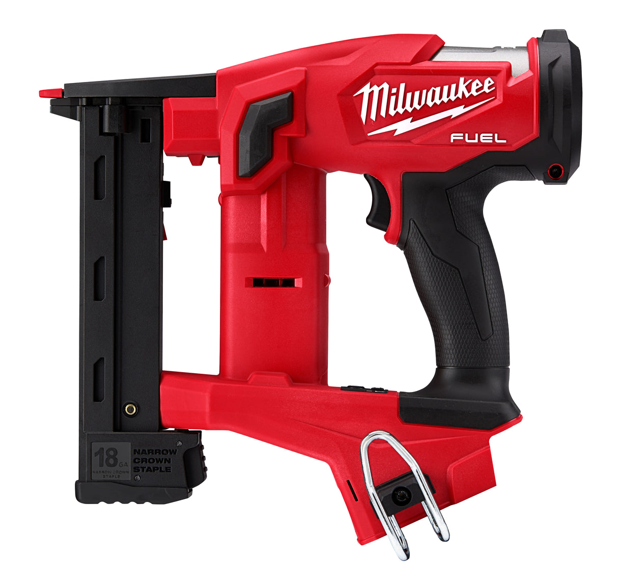 Milwaukee 2749-20 M18 Fuel 1/4" grapadora de corona estrecha (herramienta básica)