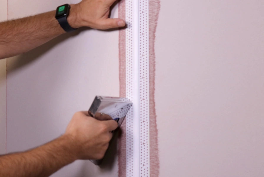 Trim-Tex 350 Esquinero extendido de punta redondeada mediana