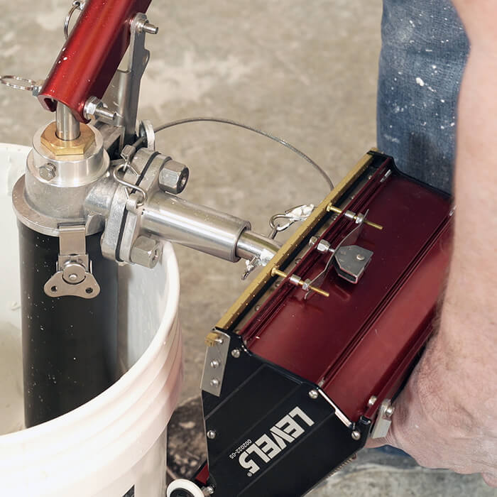 Caja plana combinada L5T de nivel 5 con mango extensible y estuches de herramientas adicionales 4-605