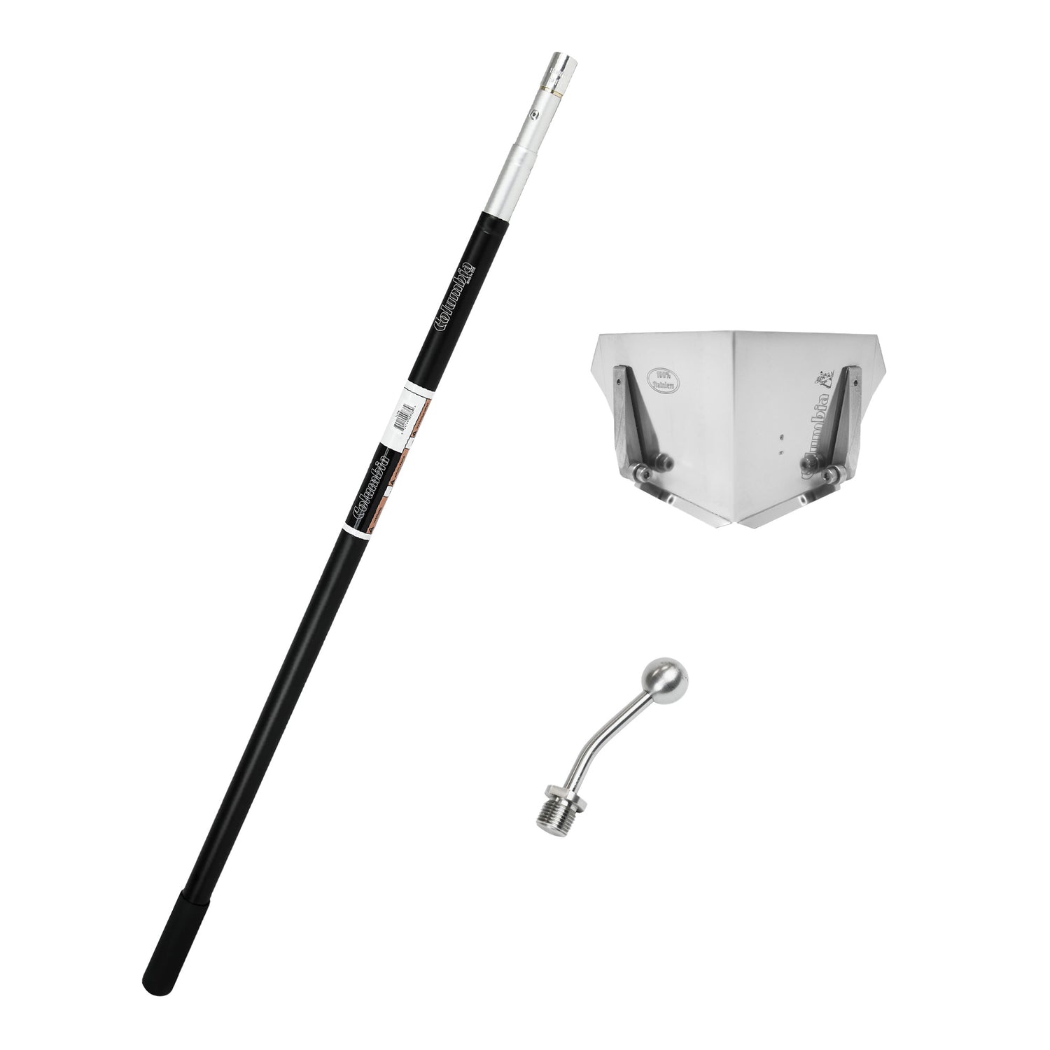 Columbia Standard Flusher and Twist-Lock Handle Set