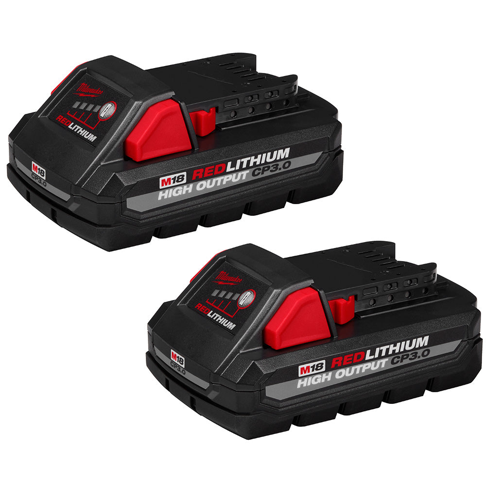 Milwaukee 48-11-1837 M18 RedLithium High Output CP3.0 Batería 2-Pack