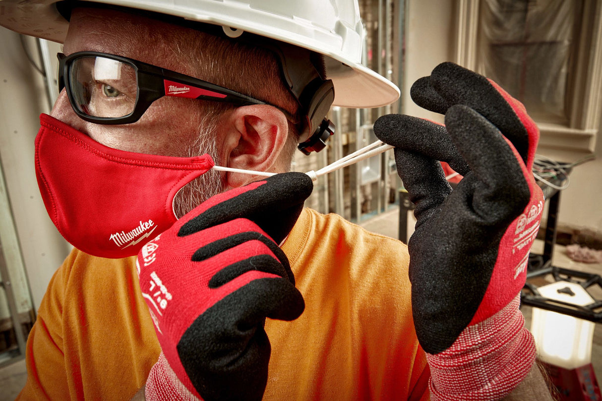 Paquete de 1 máscara facial de 2 capas de Milwaukee