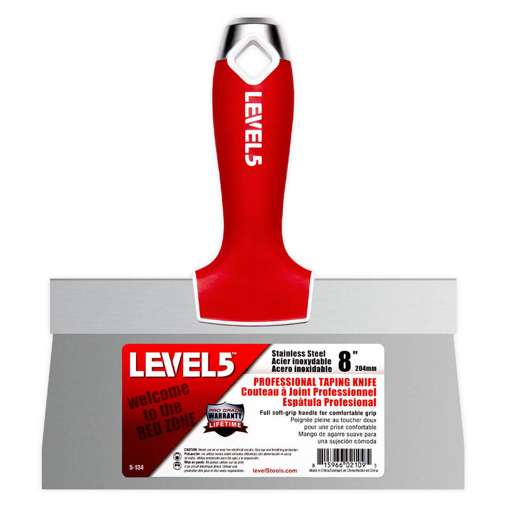 Juego de herramientas manuales de acero inoxidable de lujo Level 5 5-623