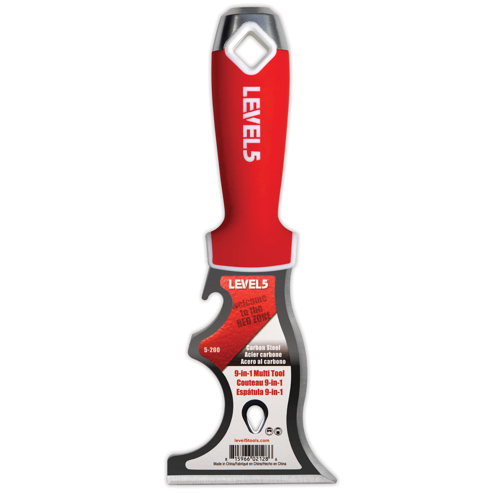 Juego de herramientas manuales de acero inoxidable de lujo Level 5 5-623