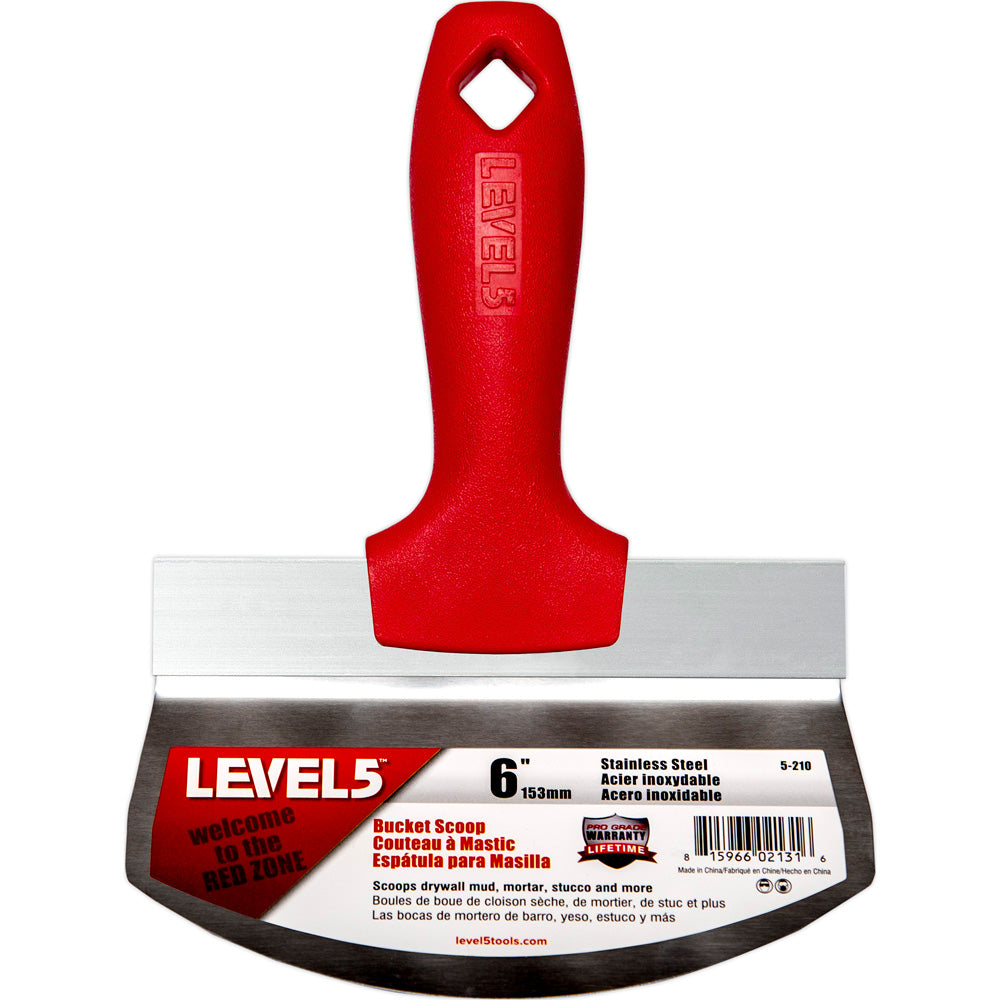 Juego de herramientas manuales de acero inoxidable de lujo Level 5 5-623