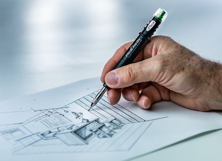 Lápiz Automático Pica Fine Dry Longlife 0.9