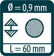 Lápiz Automático Pica Fine Dry Longlife 0.9