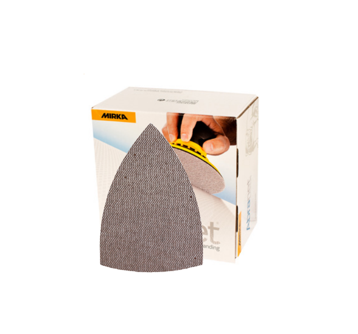 Triángulos de malla Delta Grip de Mirka Abranet de 4" x 6" x 6"