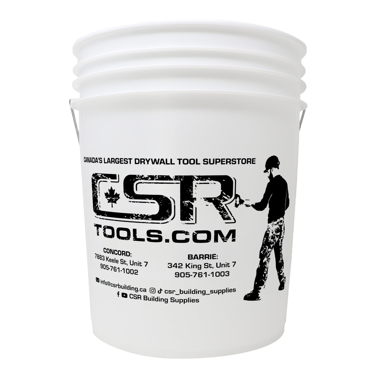 Balde de 5 galones de CSR Tools