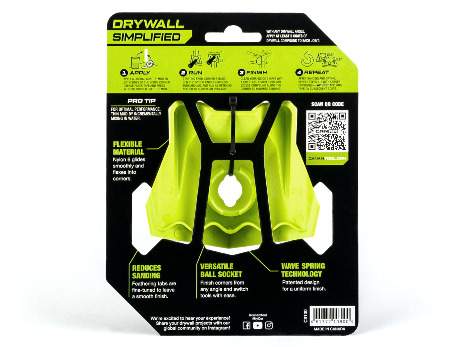 Acabadora de esquinas Can-Am NyCor