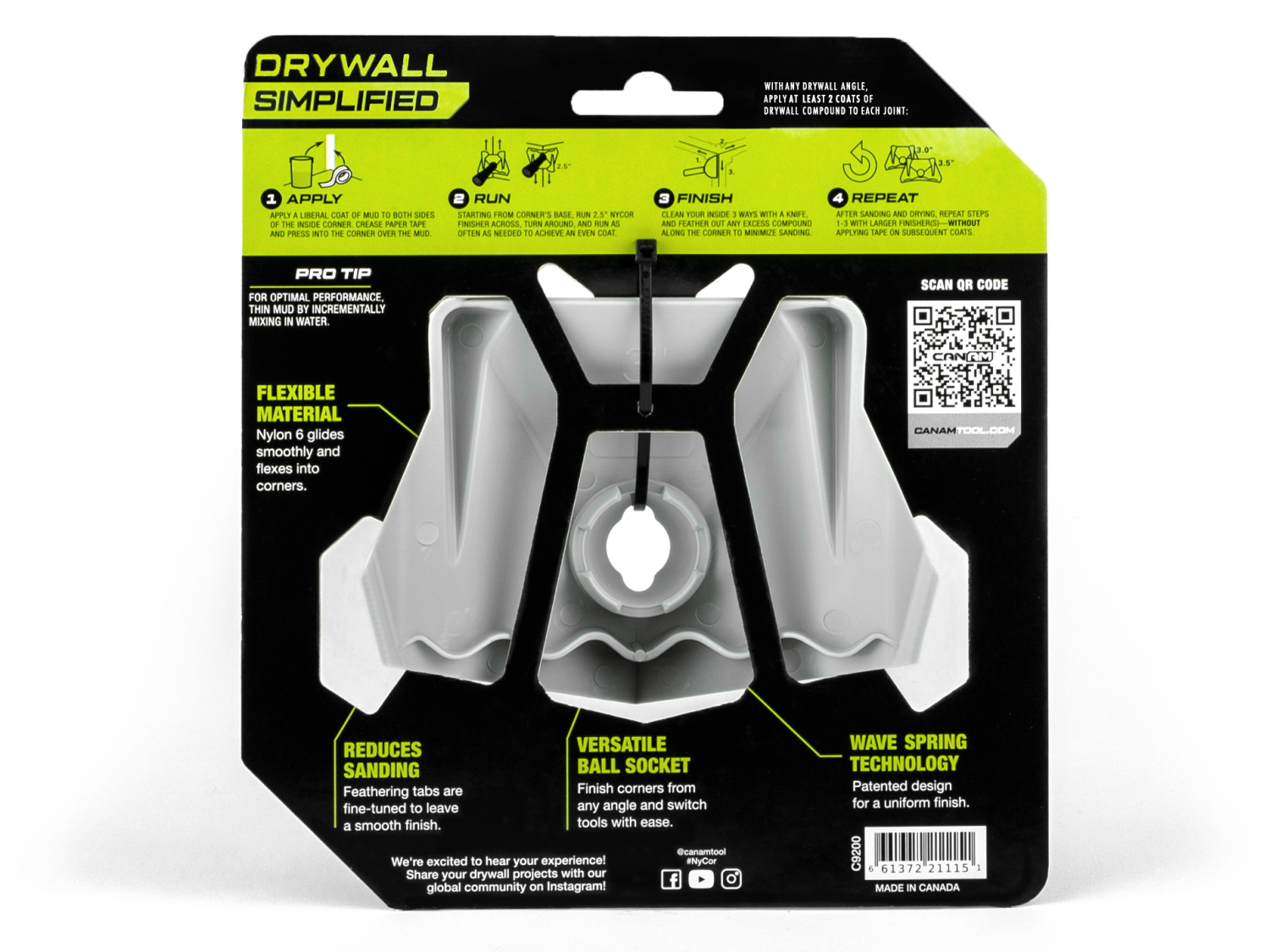 Acabadora de esquinas Can-Am NyCor