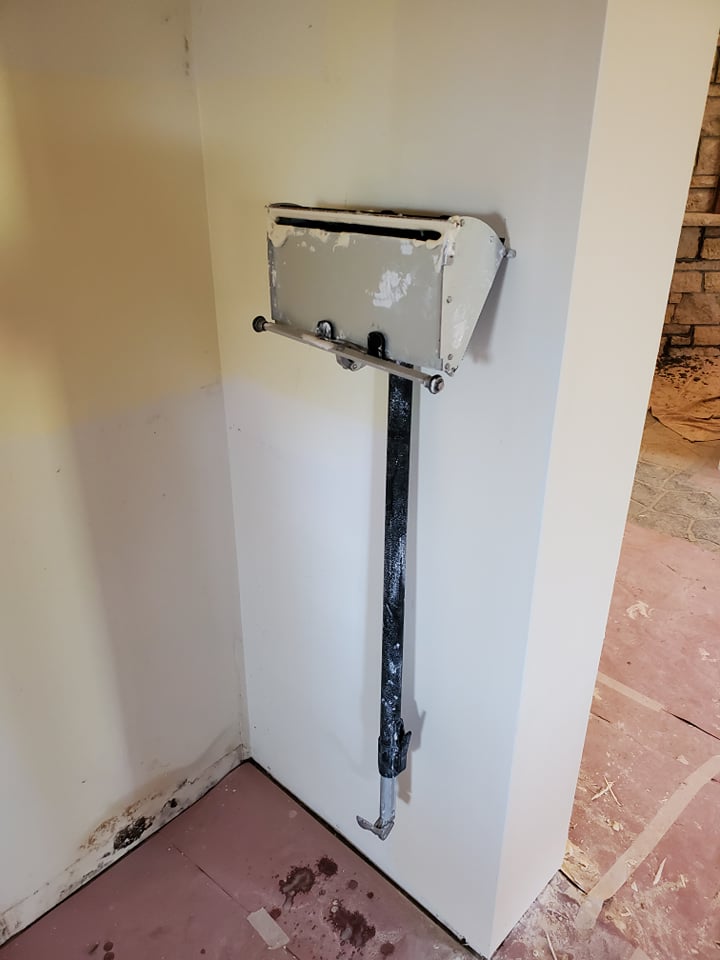 Percha de caja avanzada