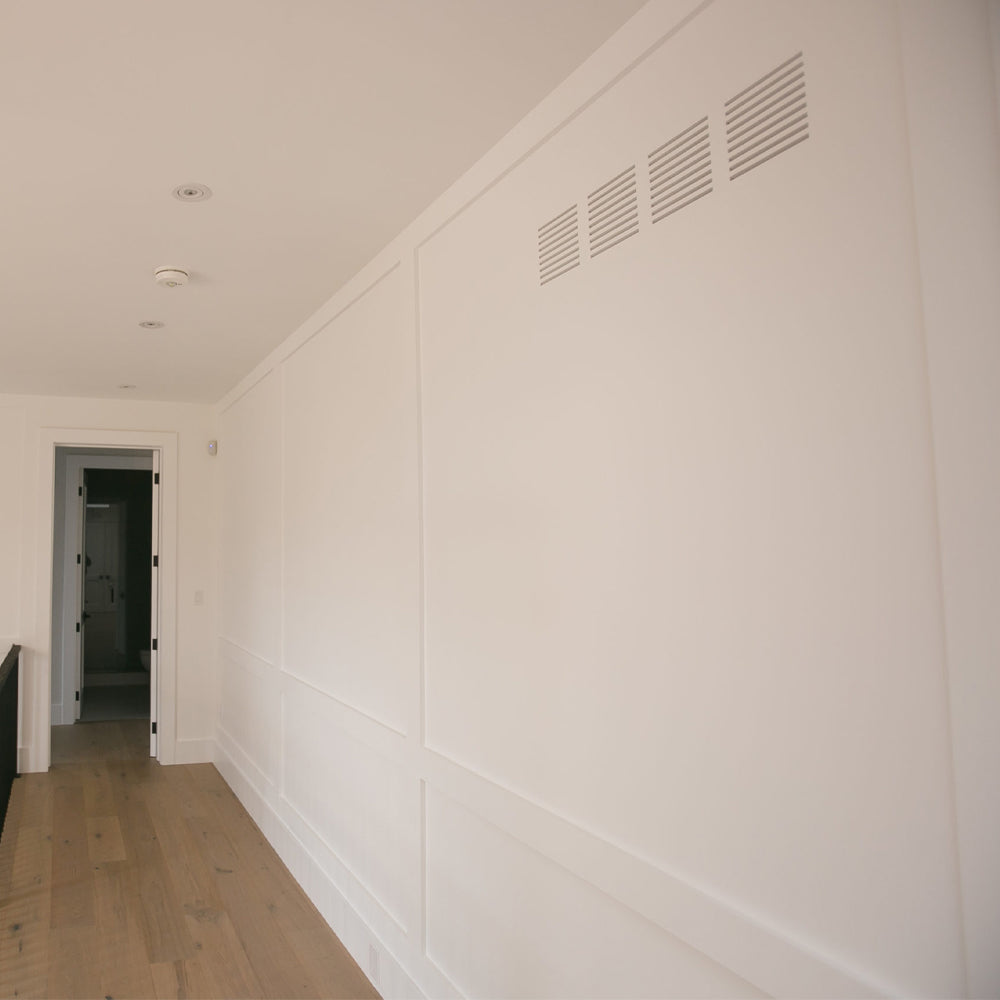 Envisivent Retorno de aire de pared montado al ras de barro permanente