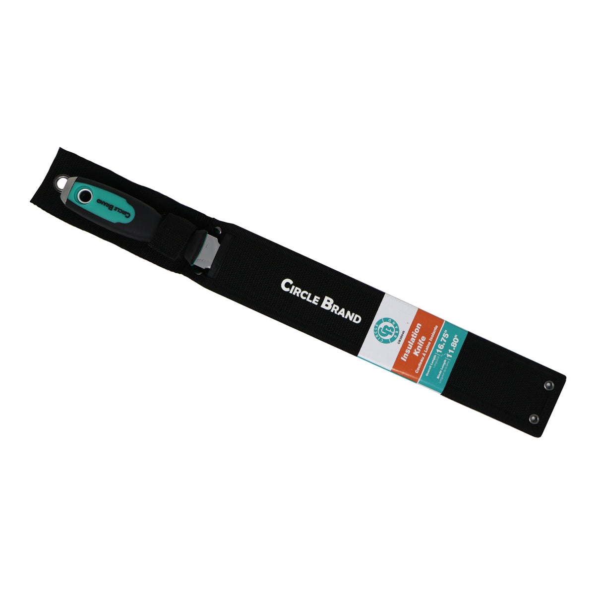 Cuchillo de aislamiento dentado doble de 11.8 ″ de la marca Circle