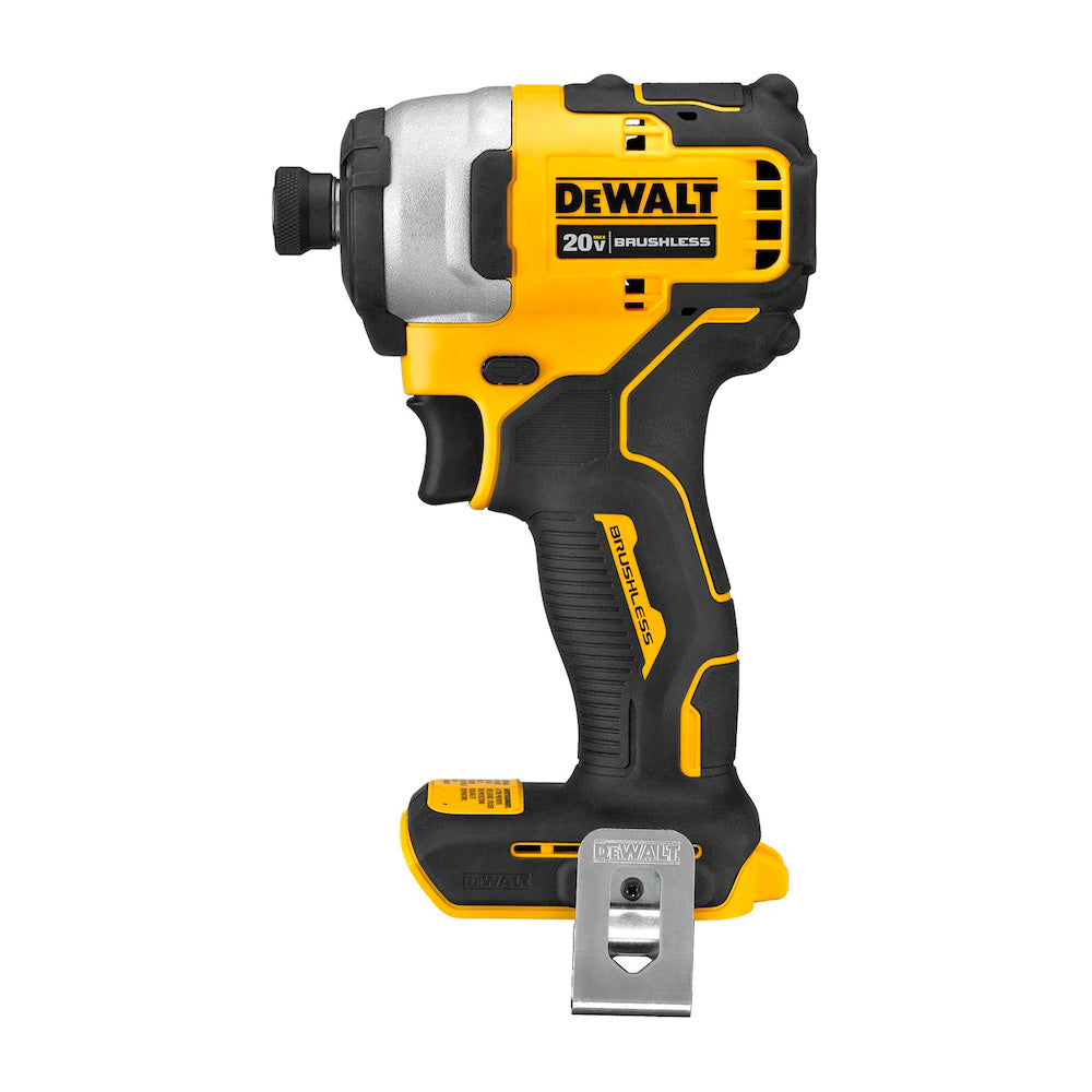 DeWalt DCK279C2 Atomic 20V Max Kit combinado de taladro percutor/destornillador de impacto sin escobillas y destornillador de impacto