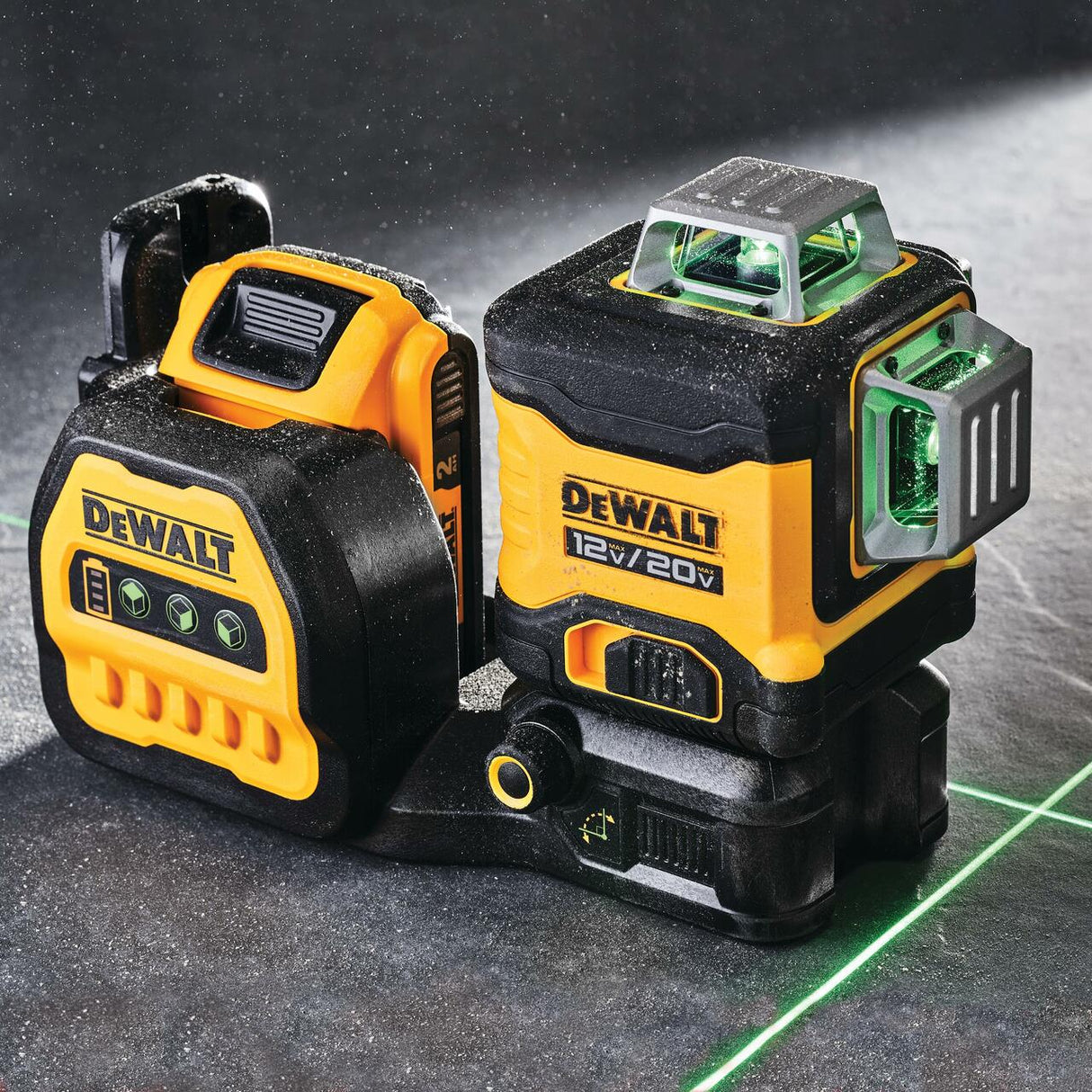 DeWalt 20V MAX 3 x 360 Green Line Laser DCLE34030GB (solo herramienta)