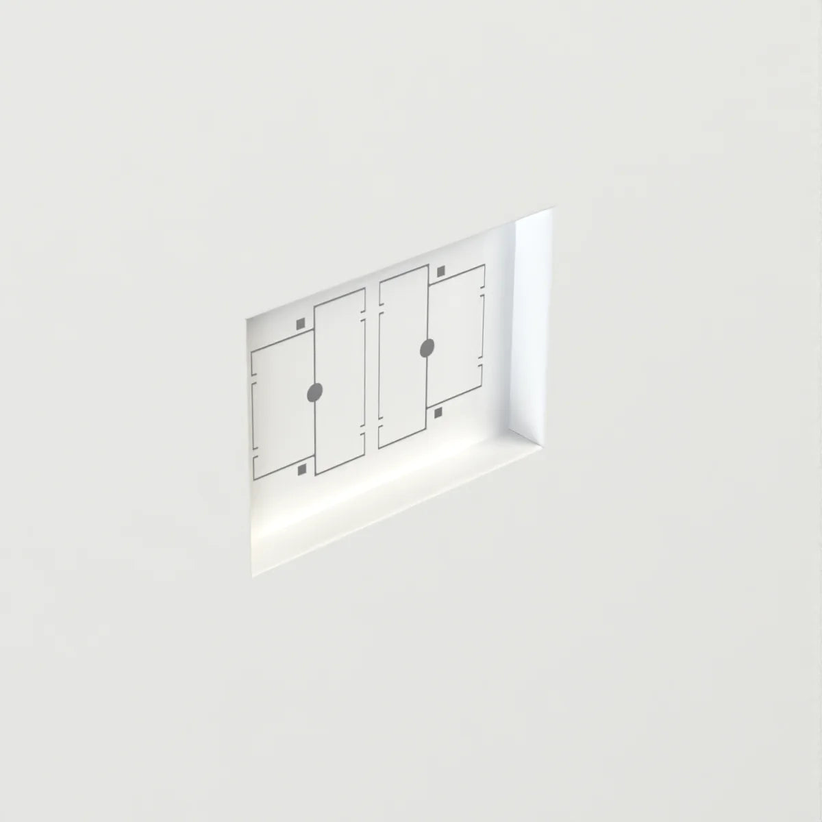 Aria Luxe+ Flush Wall Vent High Performance Return